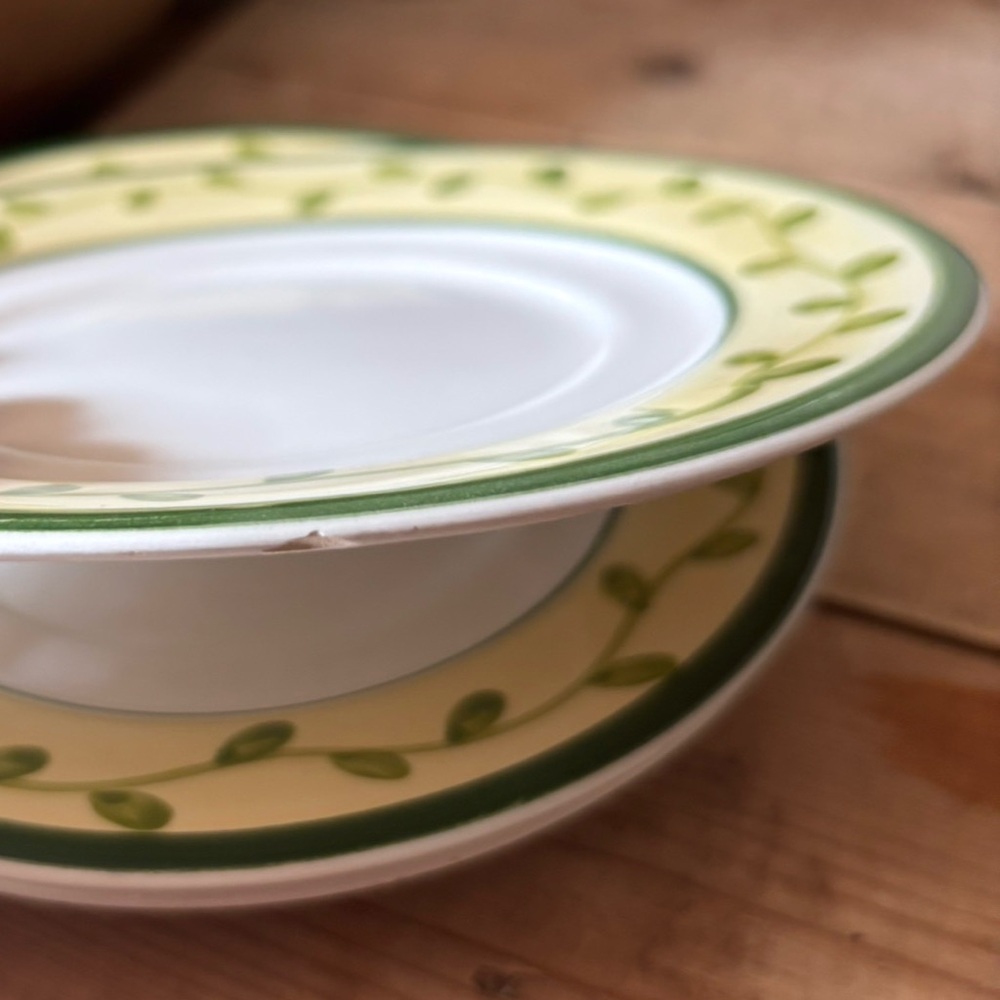 Stoneage Hand Painted Peramela Ceramic Tuscan Fruit Tea Espresso Cups Saucers - Picture 11 of 11
